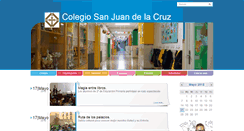 Desktop Screenshot of colegiojuancruz.org